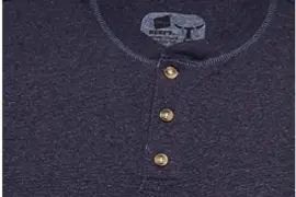 Hanes Men's Beefy Long Sleeve Henley Shirt