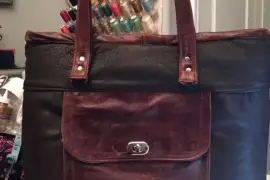 Hand Made Leather Tote