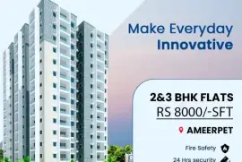2bhk flats for sale in Ameerpet | Shanta sriram