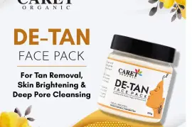 De Tan Face Pack with Niacin amide Yogurt & Li