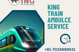Avail of Train Ambulance Service in Ranchi by King