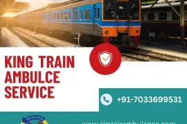 Acquire King Train Ambulance Services in Delhi for