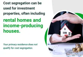 Cost segregation can be used for investment
