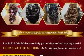  New Look with new hairstyle - Rakhi Jain Makeover