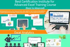 Excel Institute in Laxmi Nagar, Delhi, Best Offer by SLA Institute, with MS Access & SQL, VBA/Macros, Tableau, Power BI Certification, 100% Job, 