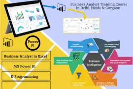 TCS Business Analyst Course in Delhi, 110001 [100% Job, Update New Skill in '24] 2024 Microsoft Power BI Certification Institute in Gurgaon, Free Python Data Science in Noida, Tableau Course in New Delhi,