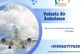Get Vedanta Air Ambulance from Patna