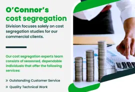 O’Connor’s cost segregation division focuses