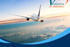 Get Vedanta Air Ambulance in Kolkata
