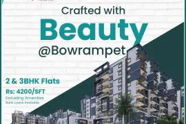 2 and 3BHK apartments in bowrampet | Vajradevelope