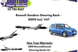 Renault Sandero - OEM Reconditioned Steering Racks