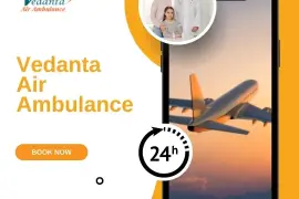 Vedanta Air Ambulance in Chennai – Risk-Free