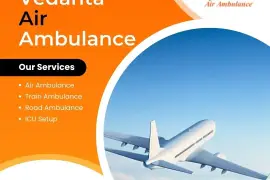Vedanta Air Ambulance in Chennai with Unique Aid
