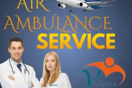Vedanta Air Ambulance Services in Allahabad 