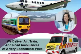 Hire Low-Cost Air Ambulance Service in Gwalior 