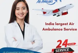 Take Angel Air Ambulance Services In Kolkata 
