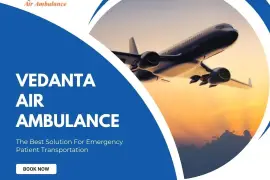 Obtain Vedanta Air Ambulance in Patna