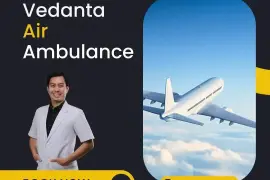 Pick Vedanta Air Ambulance in Delhi