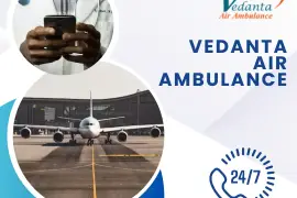 Take Vedanta Air Ambulance Services In Nagpur 