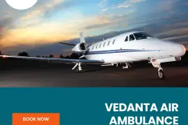 Get Vedanta Air Ambulance Services In Muzaffarpur 