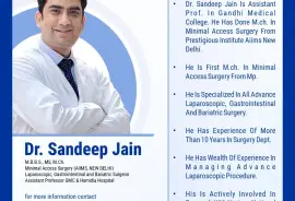 Best Laparoscopic Surgeon in Bhopal - Dr. Sandeep 