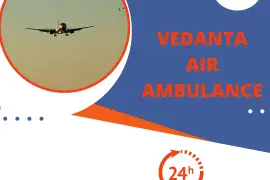  Hi-Tech Medical Vedanta Air Ambulance in Siliguri