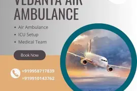 Book The Best Transportation By Vedanta Air Ambula