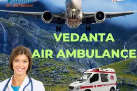 Pick Vedanta Air Ambulance Services In Jamshedpur 