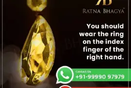 G.I.A Certified Yellow Sapphire for Your Business