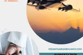 Vedanta Air Ambulance Services in Bangalore 