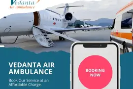 Hire Vedanta Air Ambulance from Bangalore