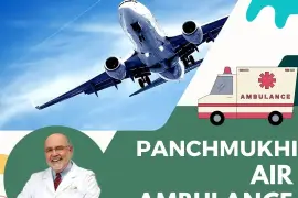 Avail Panchmukhi Air Ambulance Services in Indore