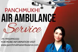 Hire Panchmukhi Air Ambulance Services in Patna