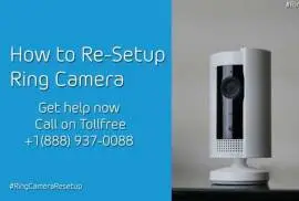 How to Resetup Ring Indoor Camera and Doorbell 