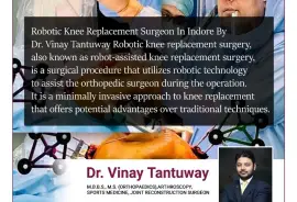 Robotic Knee Replacement Surgery in Indore - Dr. V