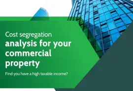 Cost segregation analysis for your commercial prop