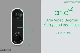 How to install and Setup an Arlo Video doorbell 