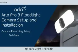 Arlo Pro 3 Floodlight Camera Setup | 8883800144
