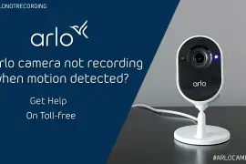 Why is my Arlo camera not recording motion?