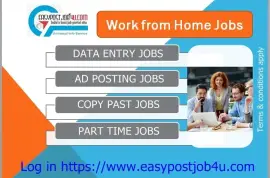 Hiring Fresher candidates for data entry jobs.   