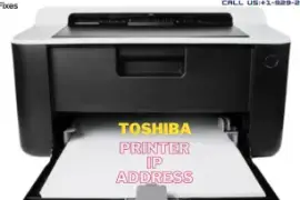 Resolving Toshiba Printer IP Address Problems