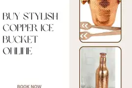 Buy Stylish Copper Ice Bucket Online