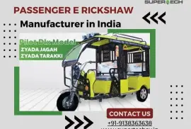 Electric Rickshaw Manufacturer - SupertechEV