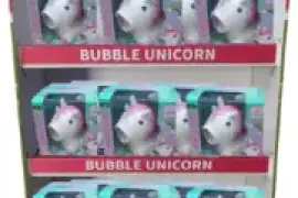 A.S.K Unicorn Bubble Toy Floor Display 48 CT