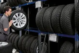 Tire Storage Space for Auto Repair Shops in Missis